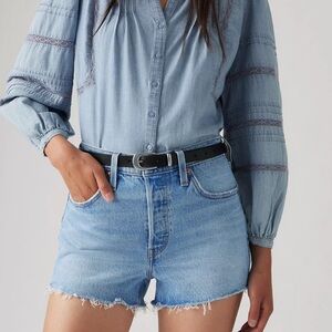 Levi’s 501 Denim Blue Women's Shorts